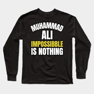 ali quotes Long Sleeve T-Shirt